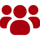 Group symbol in red and black